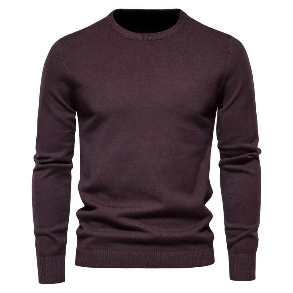 Maglione lavorato a maglia elegante di alta qualità da uomo - Casual girocollo