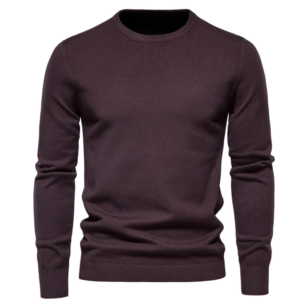 Maglione lavorato a maglia elegante di alta qualità da uomo - Casual girocollo