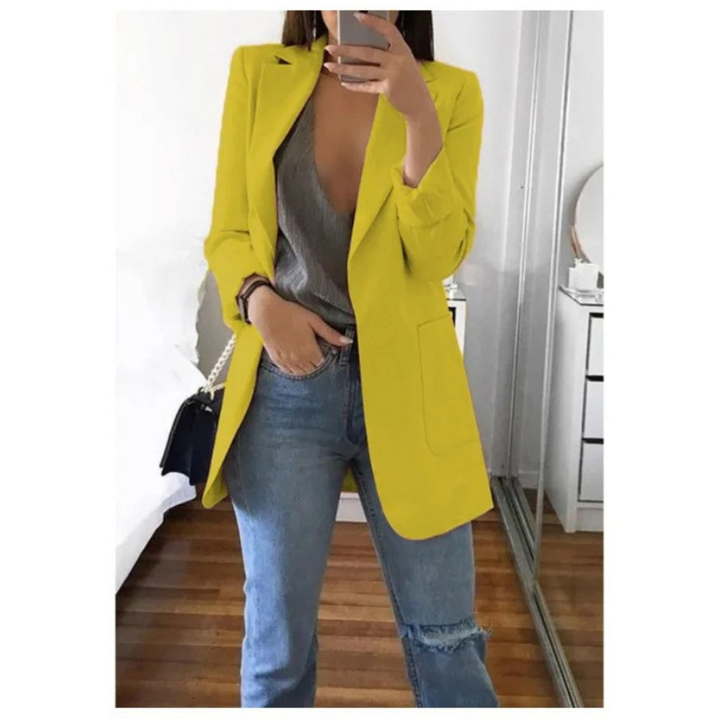 Blazer lungo donna Premium sofisticato e senza tempo