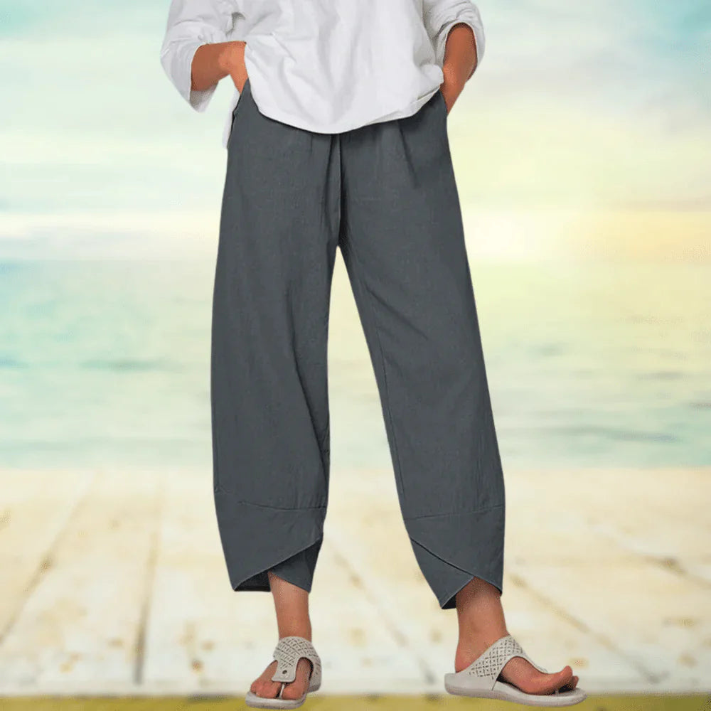 Pantaloni casual leggeri e ariosi da donna