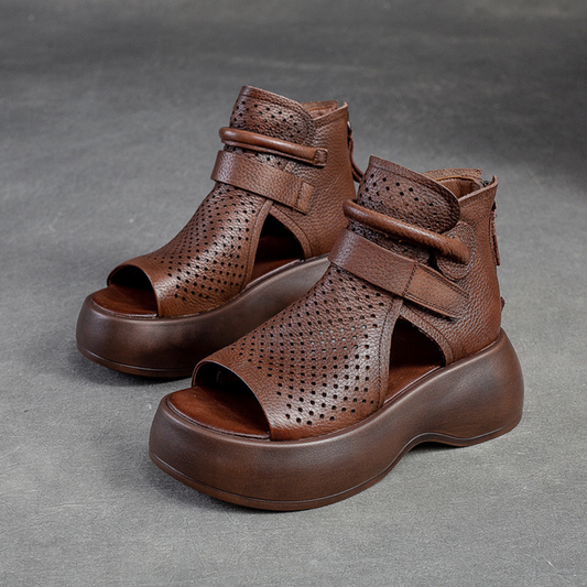 Sandali da donna alla moda eleganti comodi casual e alla moda con suola morbida e plateau – Estive, Leggere