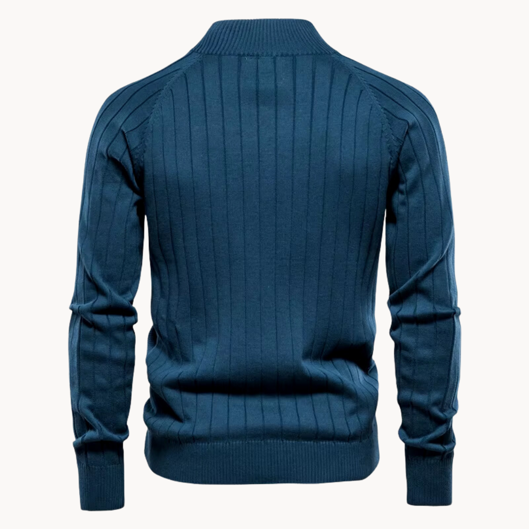 Giacca ibrida moderna con zip da uomo