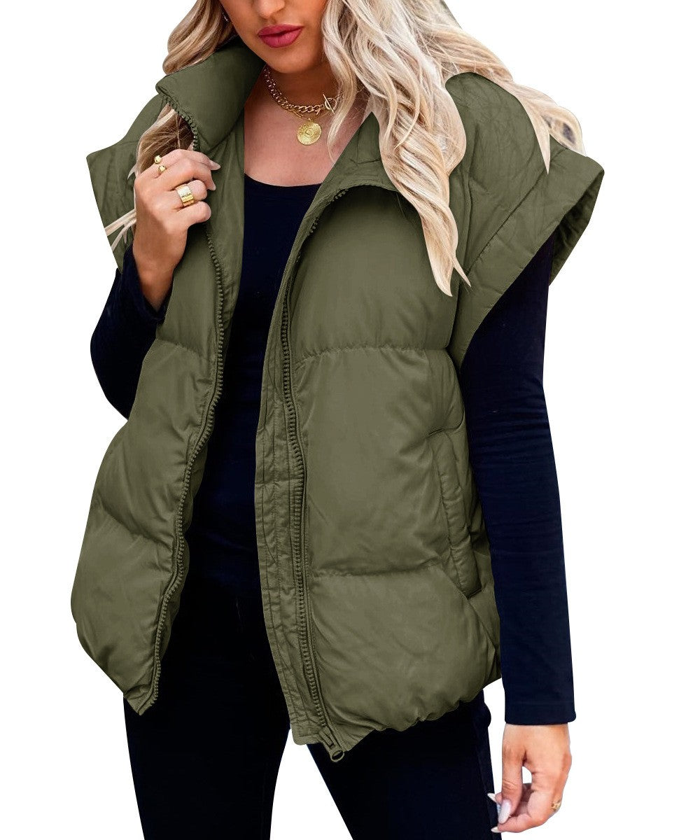 Gilet invernale alla moda per donna