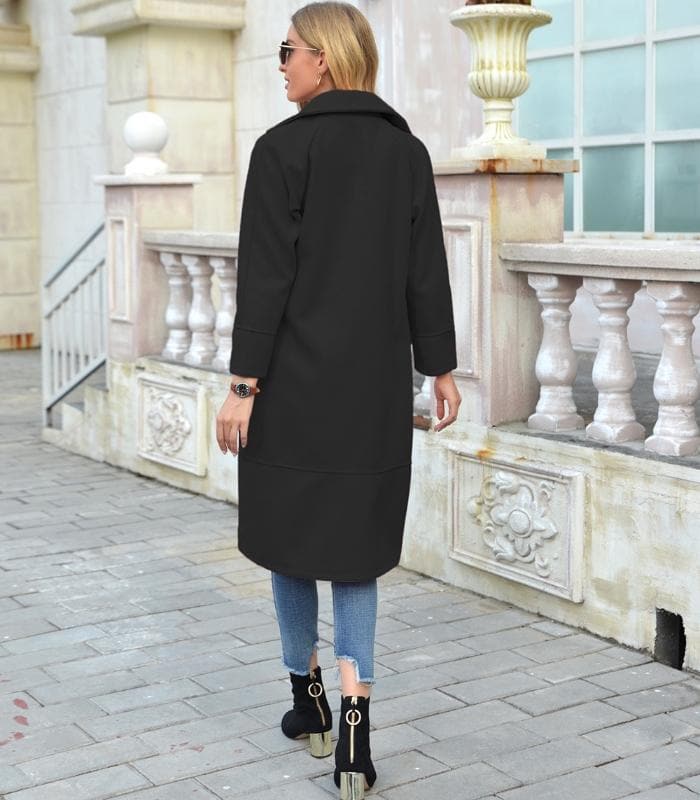 Cappotto lungo da donna di qualità premium: elegante e caldo