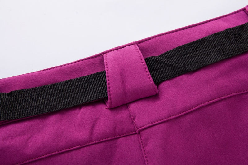 Pantaloni da trekking resistenti da donna - Comfort impermeabile