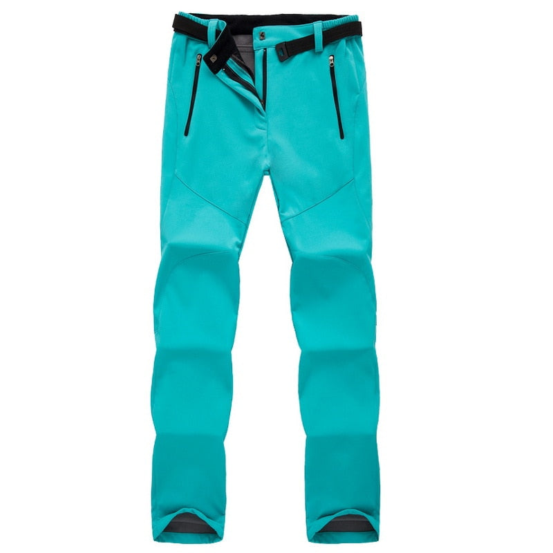 Pantaloni da trekking resistenti da donna - Comfort impermeabile