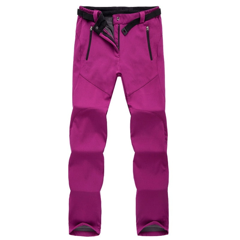Pantaloni da trekking resistenti da donna - Comfort impermeabile