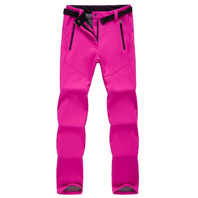 Pantaloni da trekking resistenti da donna - Comfort impermeabile