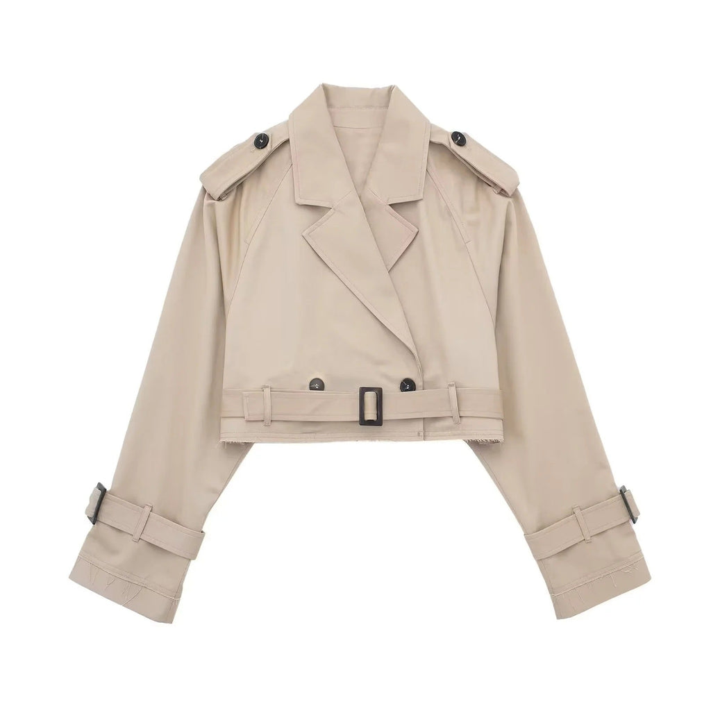 Trench corto da donna