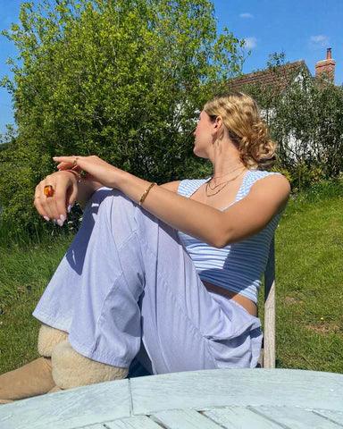 Pantaloni casual comodi e morbidi da donna - Vestibilità rilassata