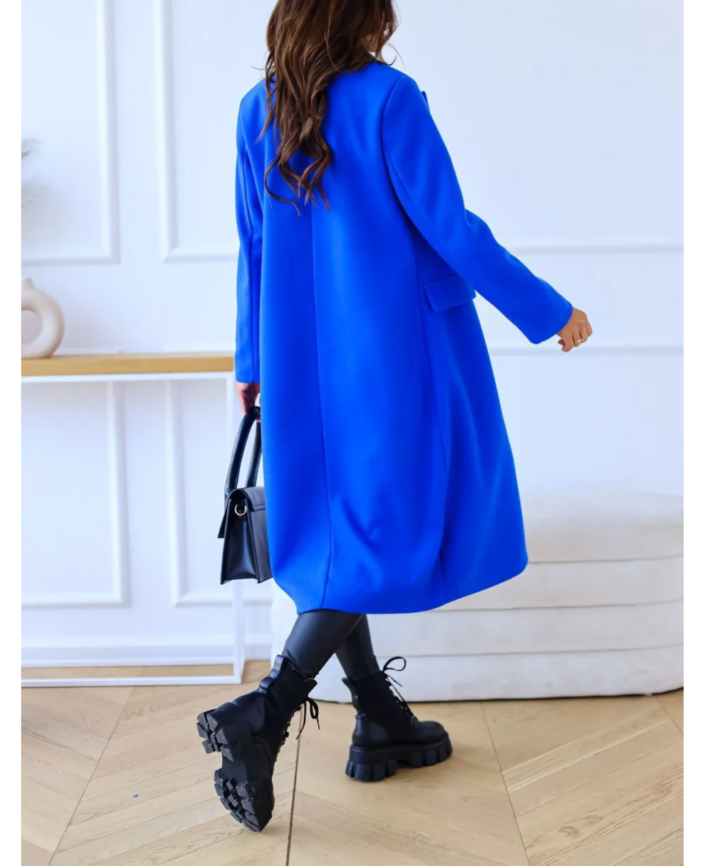 Trench lungo aderente da donna - Elegante e confortevole autunno inverno