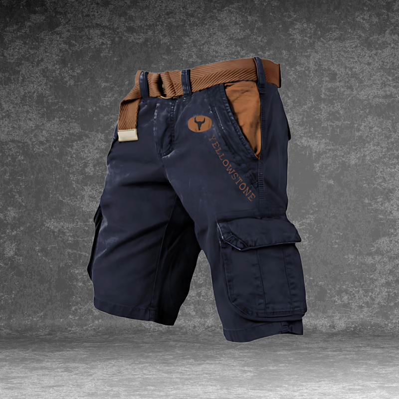 Pantaloncini da uomo - Pantaloncini cargo da uomo