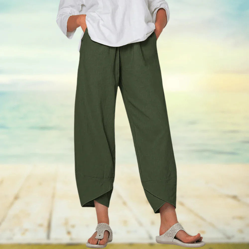 Pantaloni casual leggeri e ariosi da donna