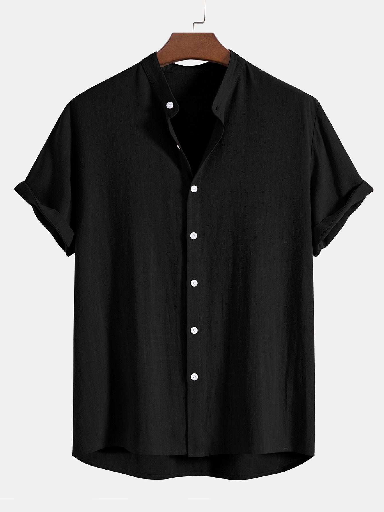Completo estivo casual elegante da uomo in lino con camicia e pantaloni - Due pezzi leggeri e traspiranti, casual da spiaggia