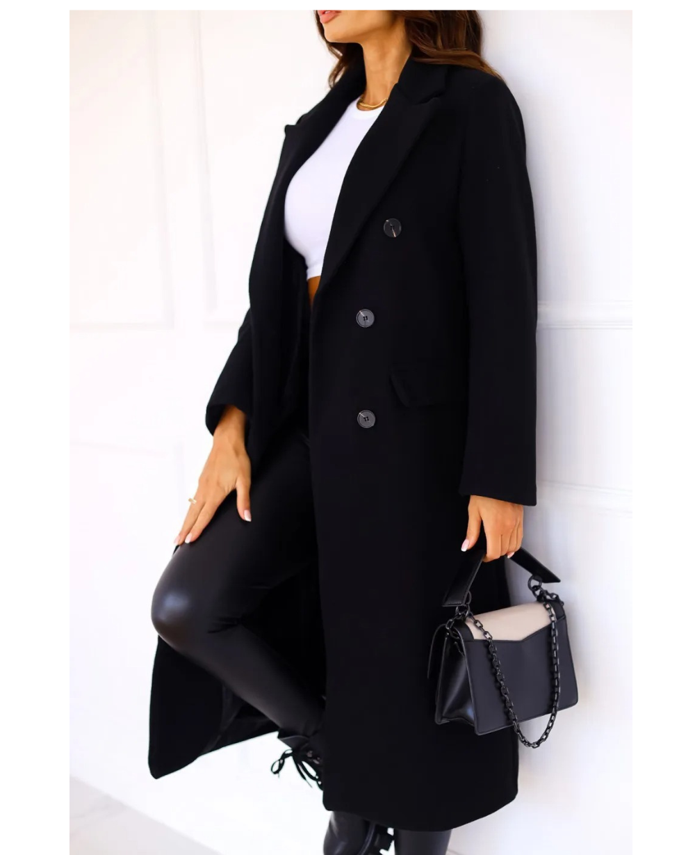 Trench lungo aderente da donna - Elegante e confortevole autunno inverno