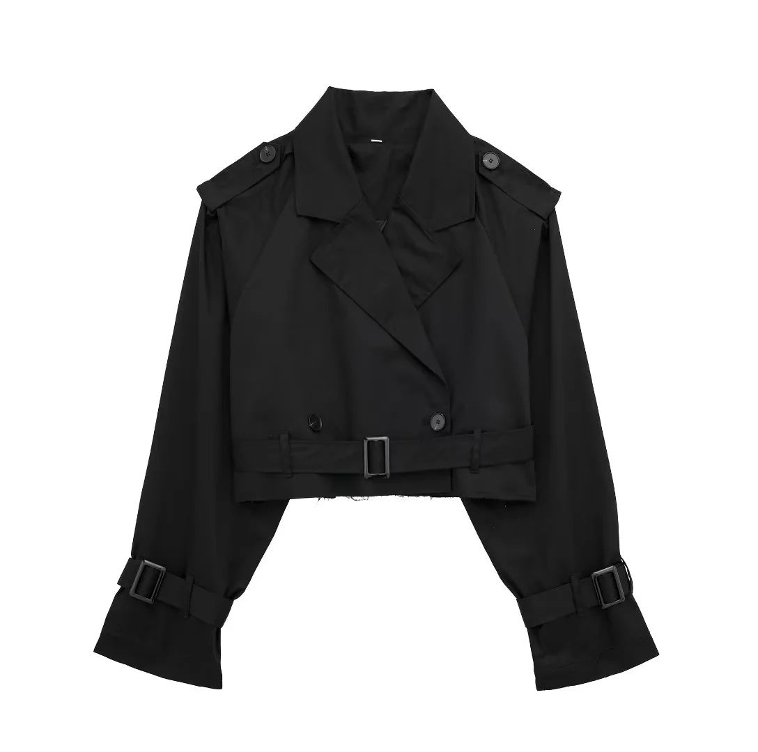 Trench corto da donna
