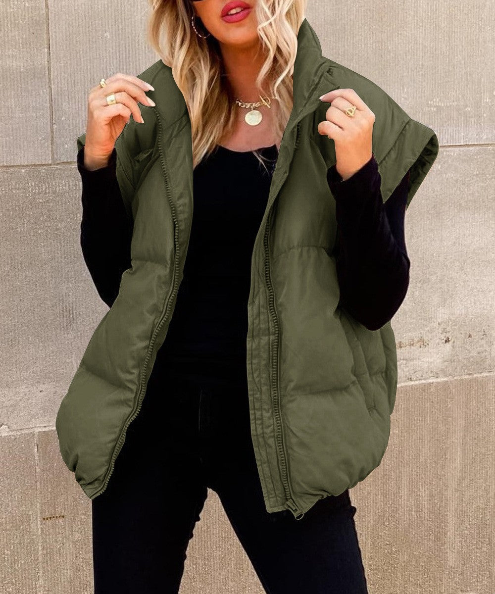 Gilet invernale alla moda per donna