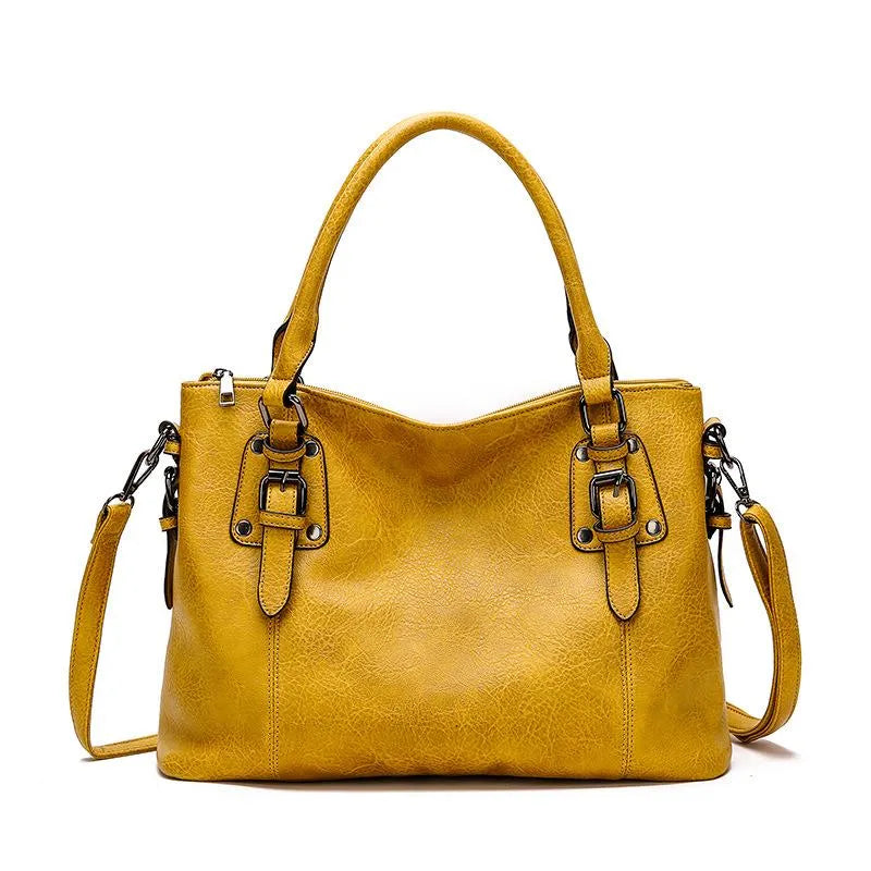 Borsa a spalla da donna in pelle