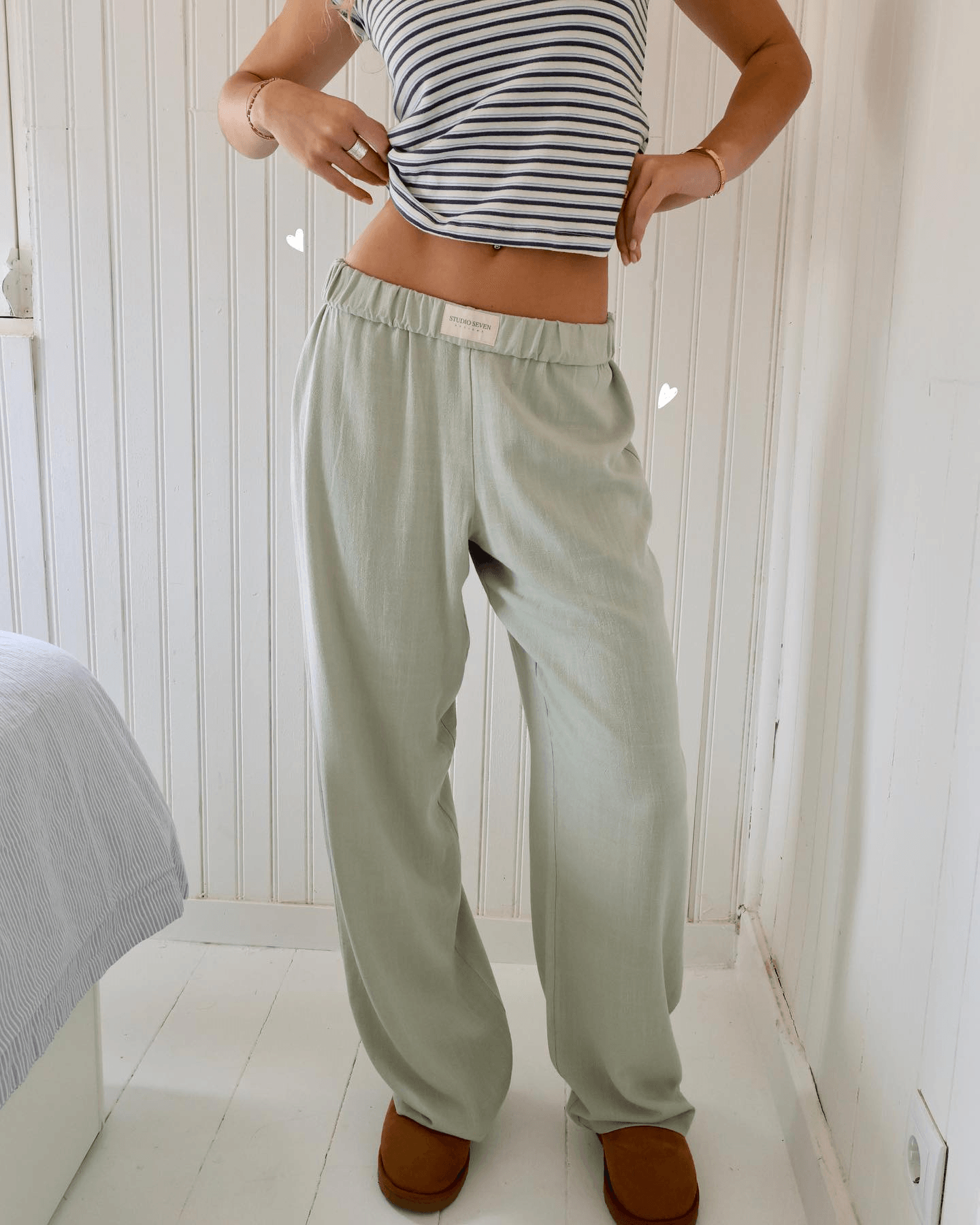 Pantaloni casual comodi e morbidi da donna - Vestibilità rilassata