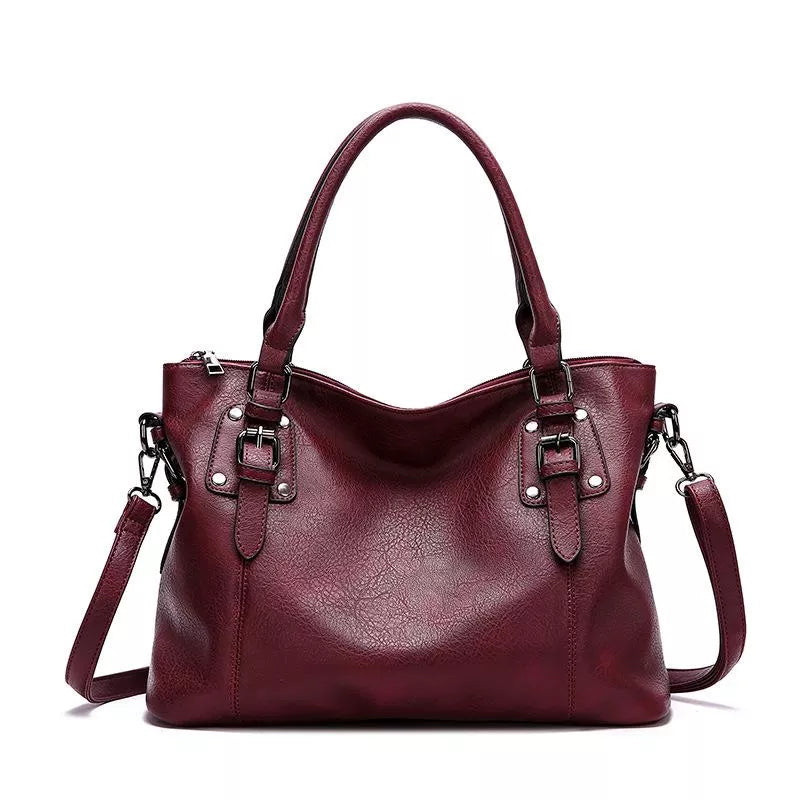 Borsa a spalla da donna in pelle