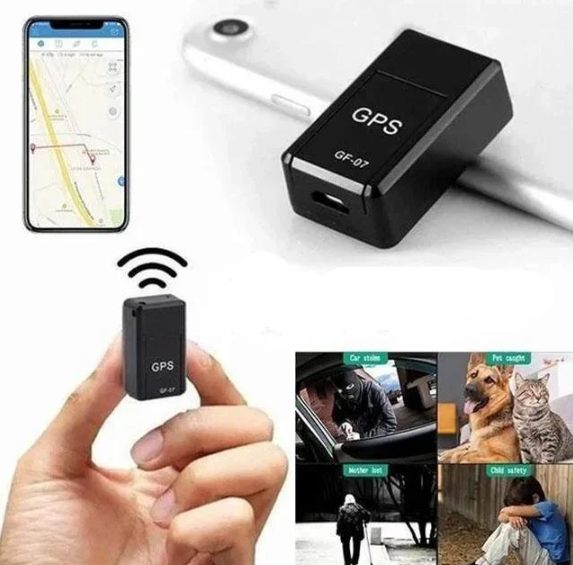 Mini localizzatore GPS magnetico compatto – Localizzatore di sicurezza antifurto in tempo reale per veicoli e protezione personale