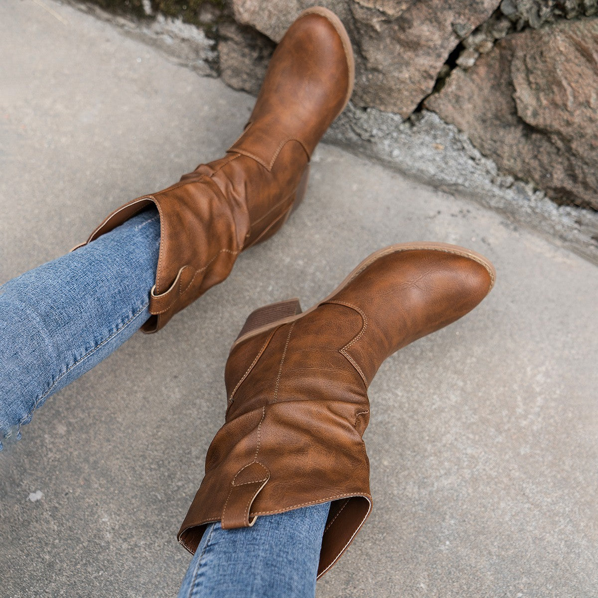Stivali da cowboy resistenti ed eleganti per donna - Scarpe comode