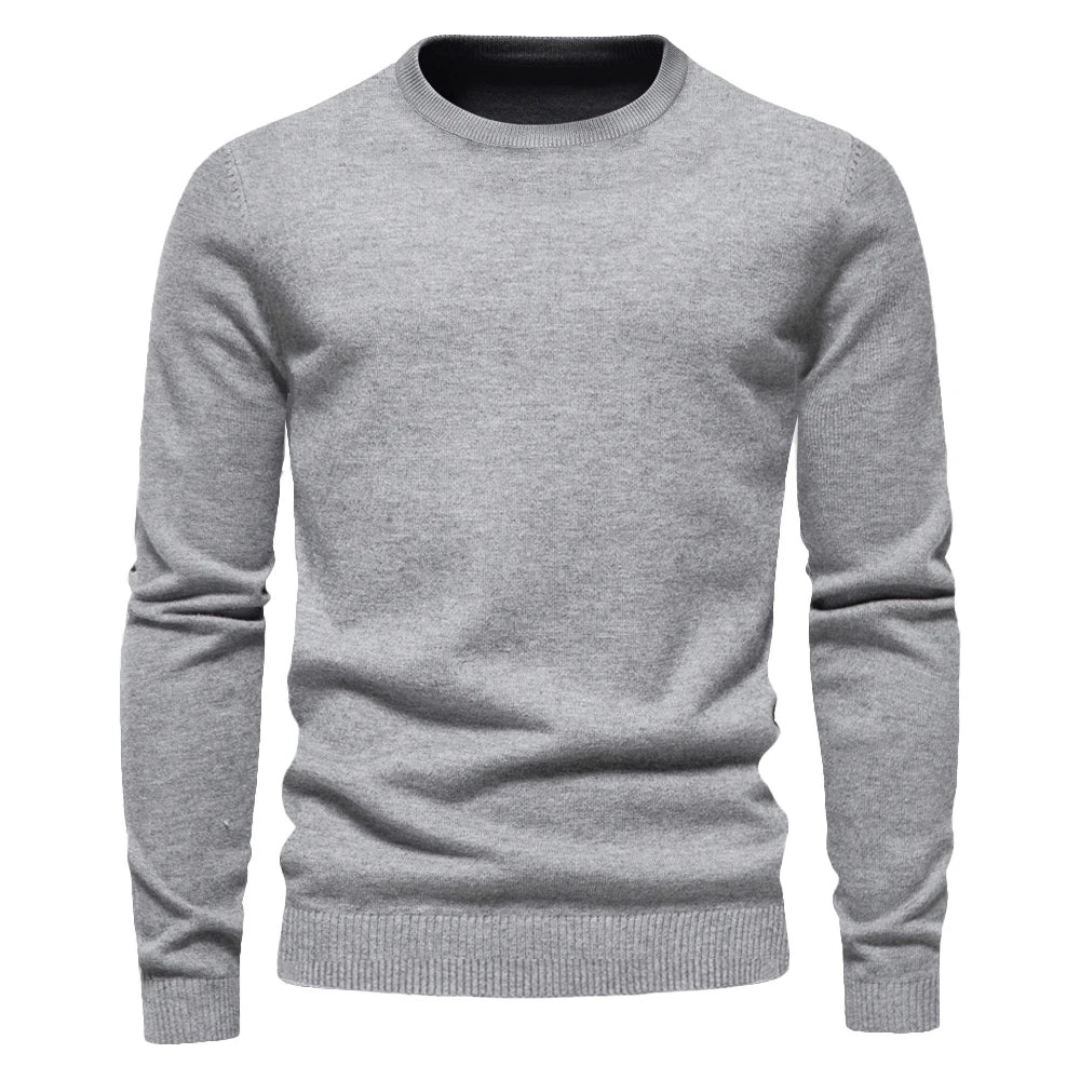 Maglione lavorato a maglia elegante di alta qualità da uomo - Casual girocollo