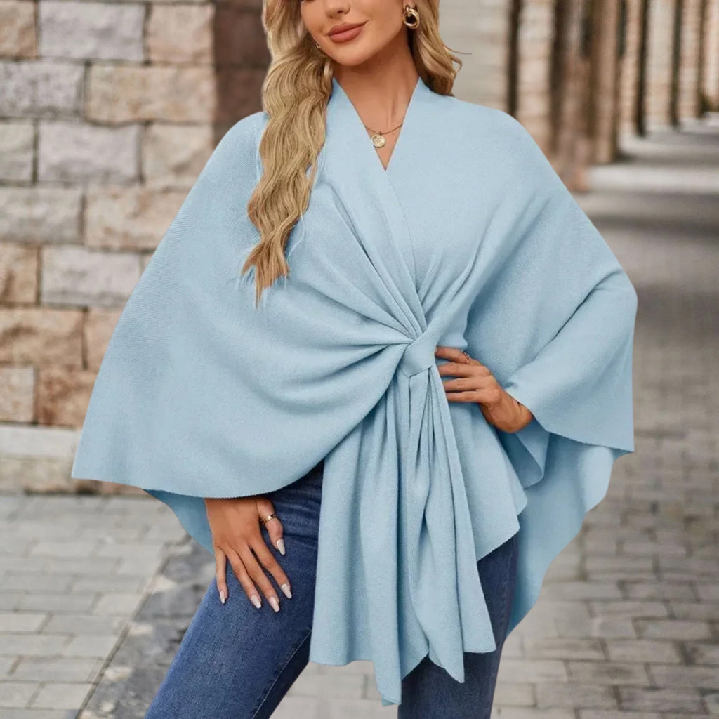 Poncho chic ed elegante per donna