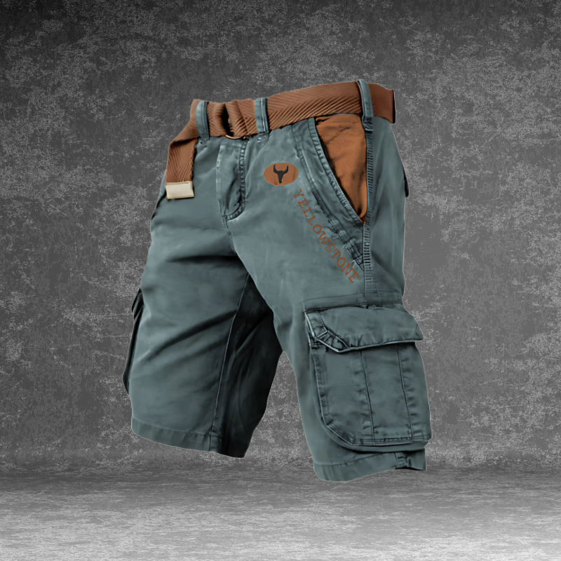 Pantaloncini da uomo - Pantaloncini cargo da uomo