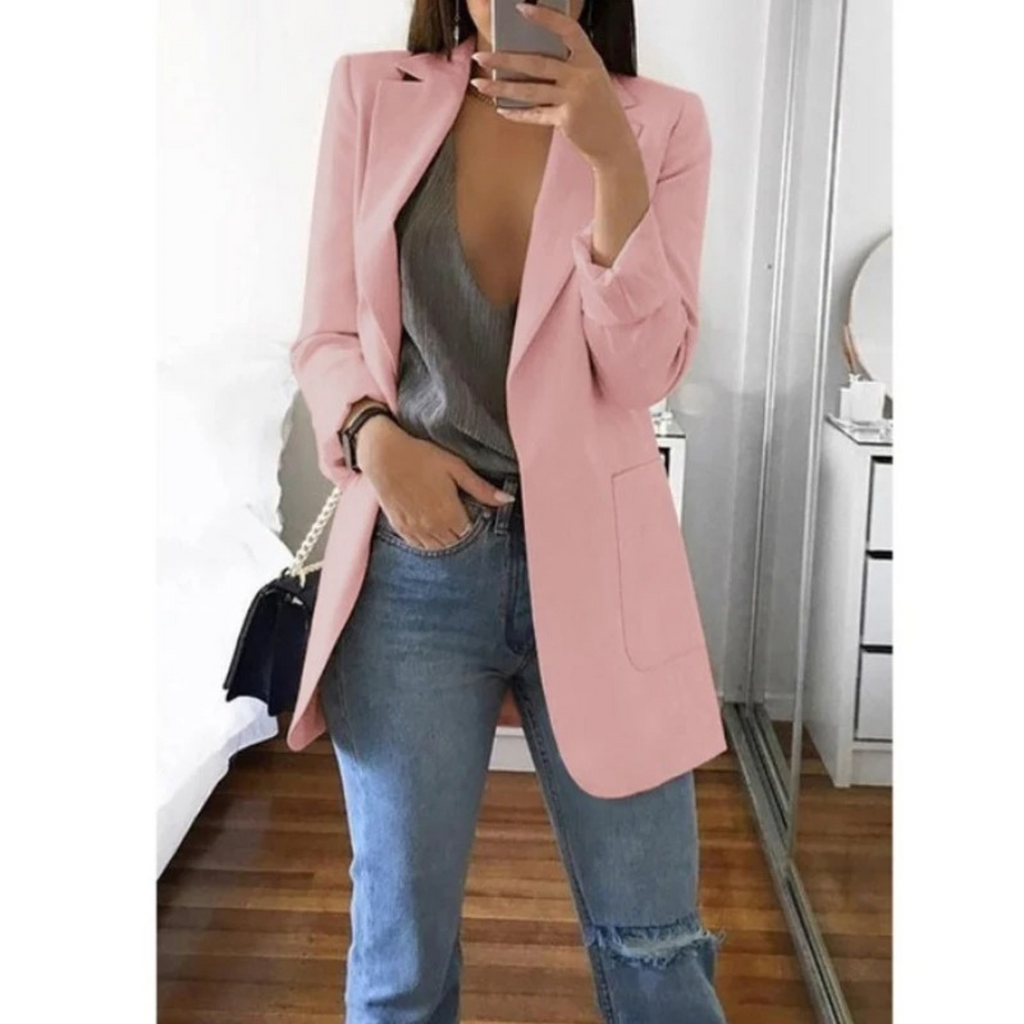 Blazer lungo donna Premium sofisticato e senza tempo