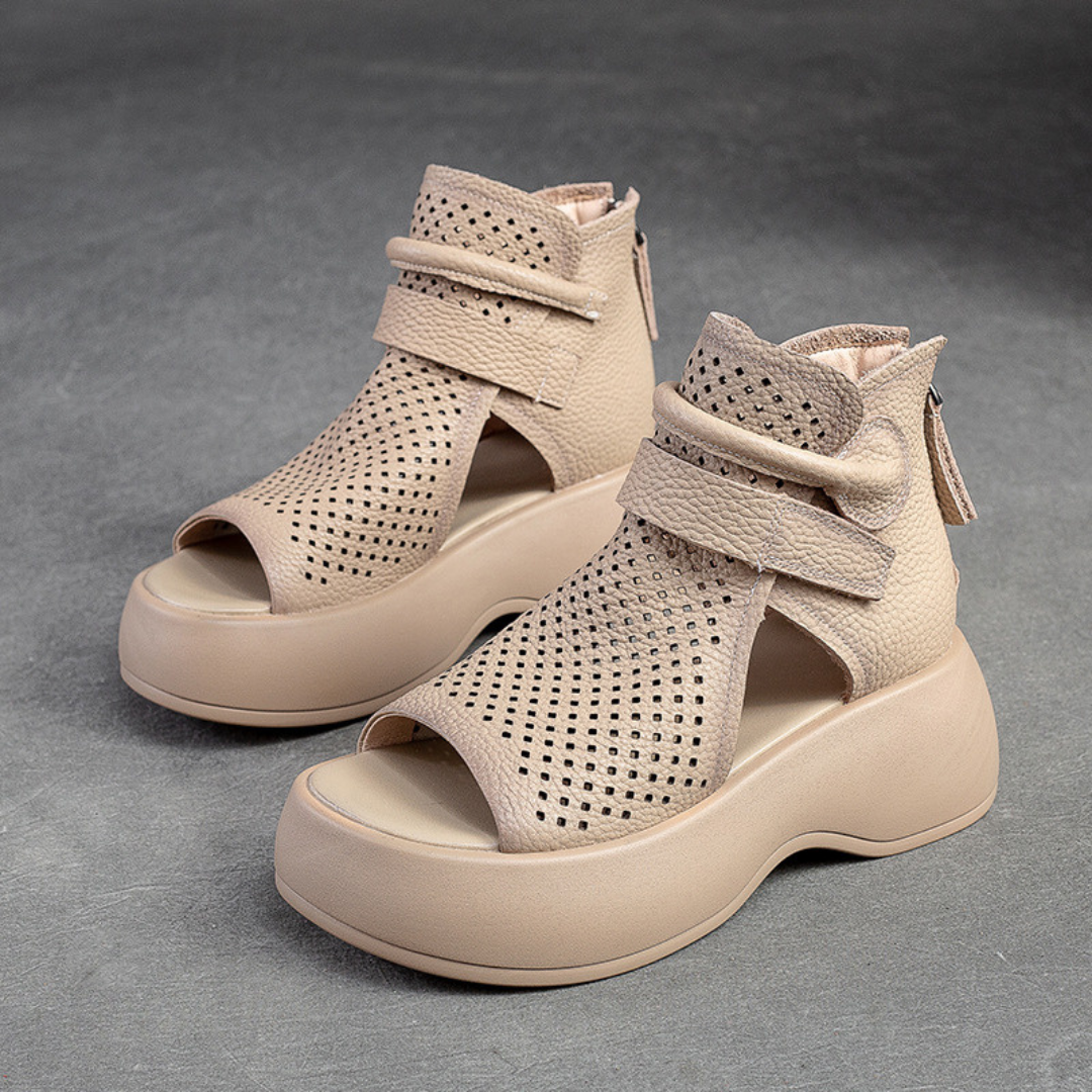 Sandali da donna alla moda eleganti comodi casual e alla moda con suola morbida e plateau – Estive, Leggere