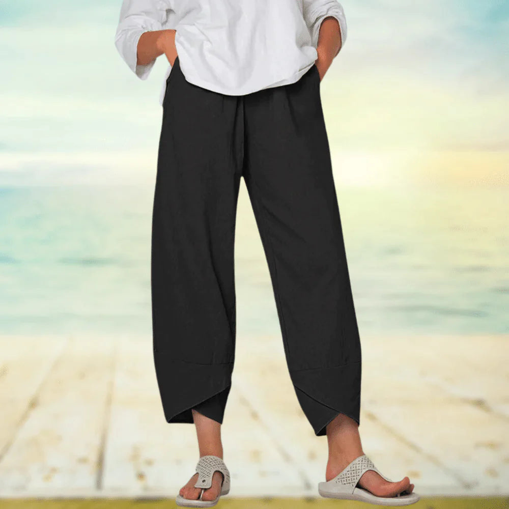 Pantaloni casual leggeri e ariosi da donna