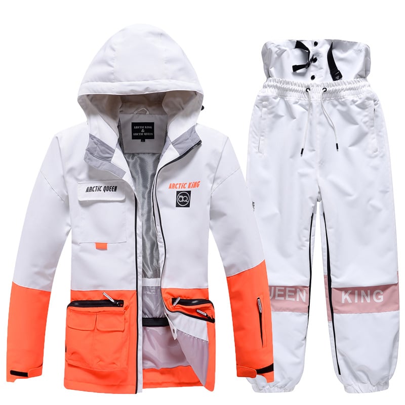 Completo da sci invernale unisex – Tuta da neve traspirante e isolante in due pezzi