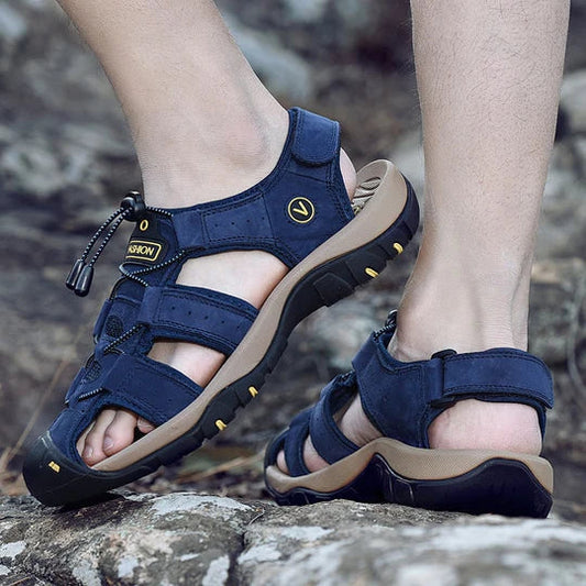 Sandali Ortopedici Uomo Anti-Dolore Assorbenti – Supporto Plantare Premium per Camminare