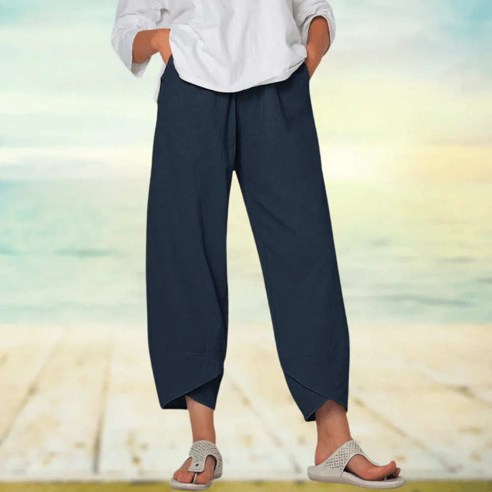 Pantaloni casual leggeri e ariosi da donna