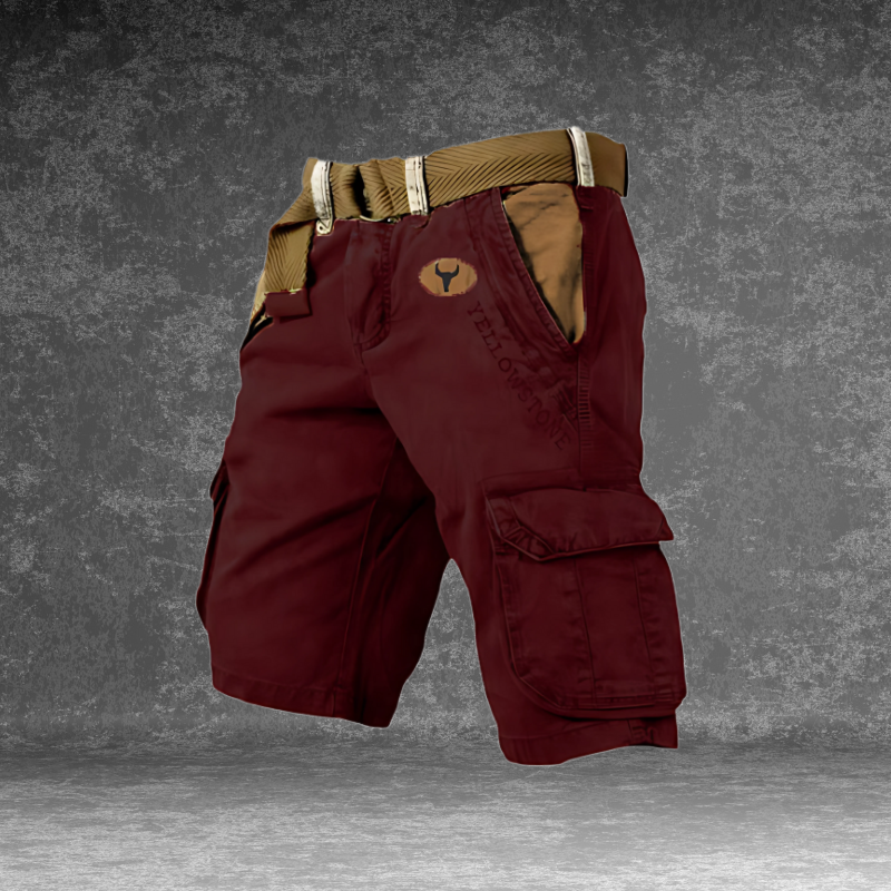 Pantaloncini da uomo - Pantaloncini cargo da uomo
