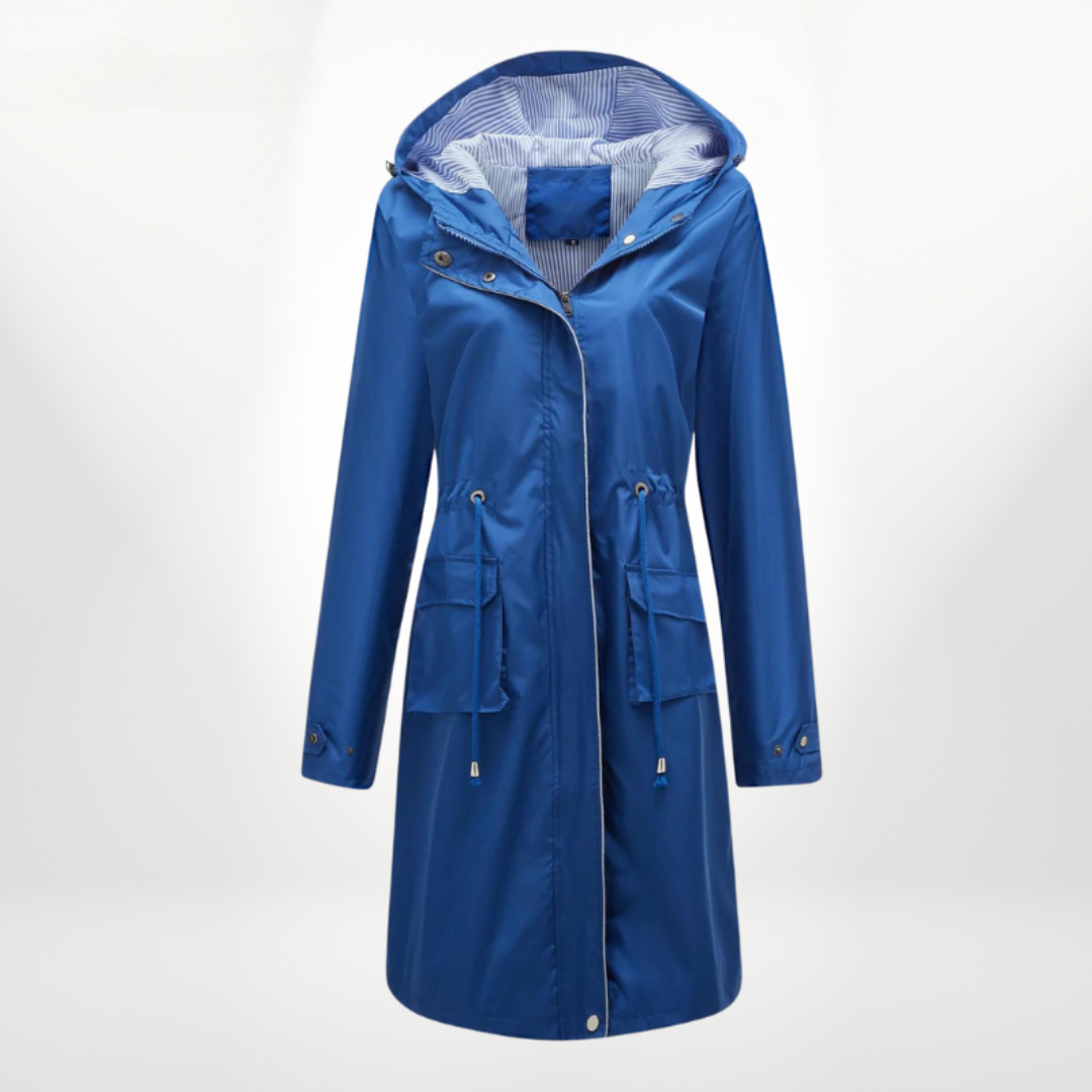 Trench impermeabile da donna | Con cappuccio