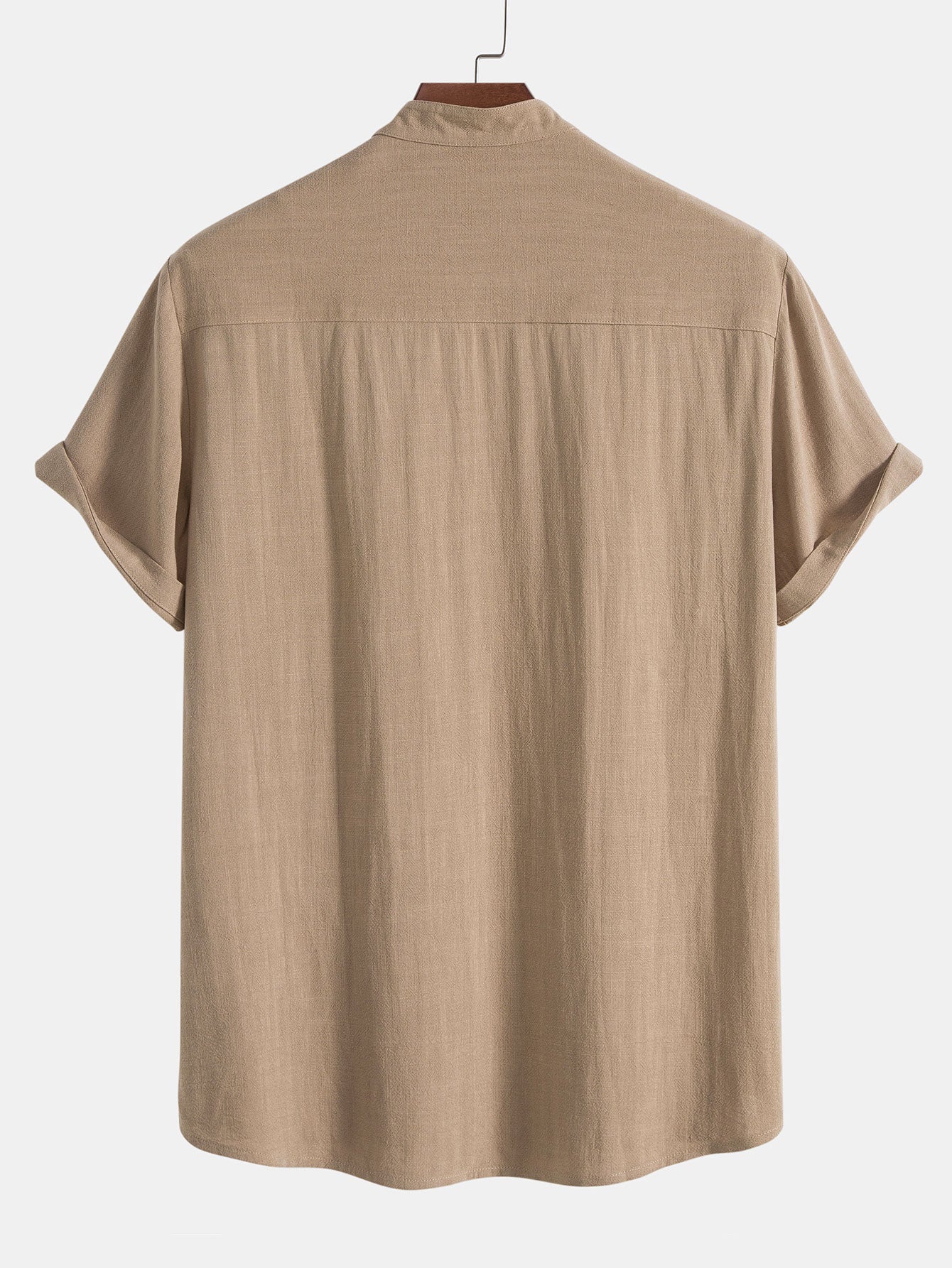 Completo estivo casual elegante da uomo in lino con camicia e pantaloni - Due pezzi leggeri e traspiranti, casual da spiaggia