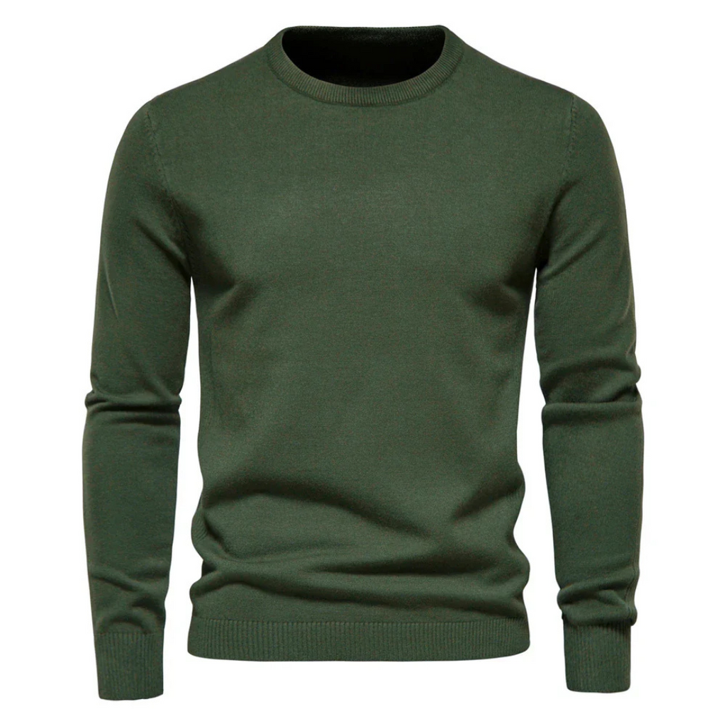Maglione lavorato a maglia elegante di alta qualità da uomo - Casual girocollo