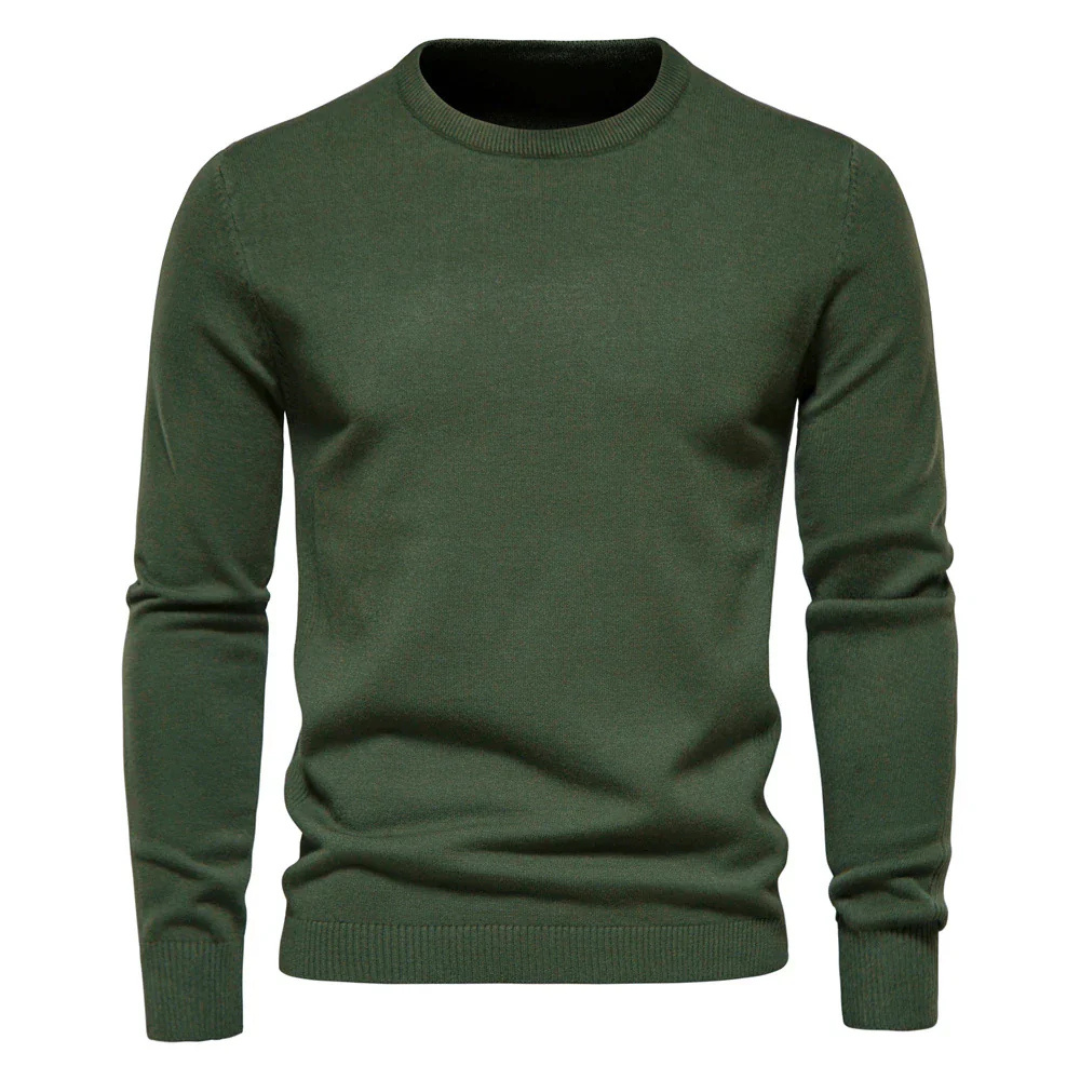 Maglione lavorato a maglia elegante di alta qualità da uomo - Casual girocollo