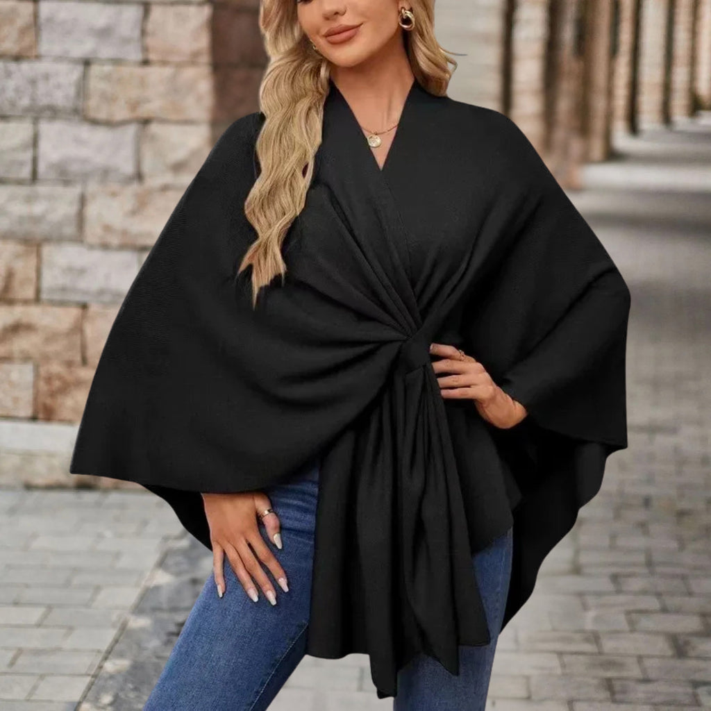 Poncho chic ed elegante per donna