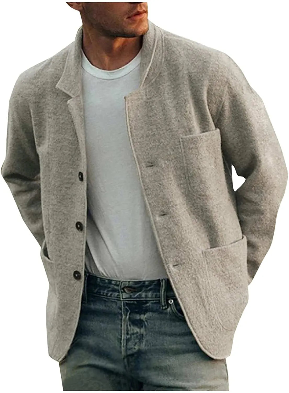 Blazer elegante da uomo con tasche
