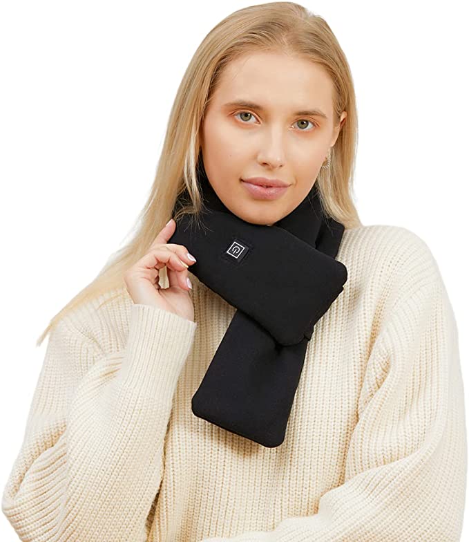 Sciarpa riscaldata ricaricabile tramite USB - Scaldacollo autoriscaldante