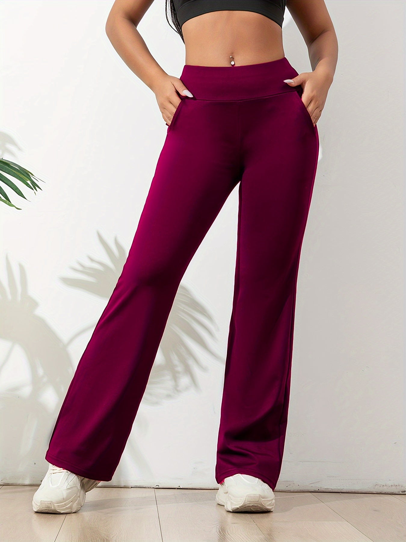 Pantaloni da yoga da donna comodi ed elasticizzati
