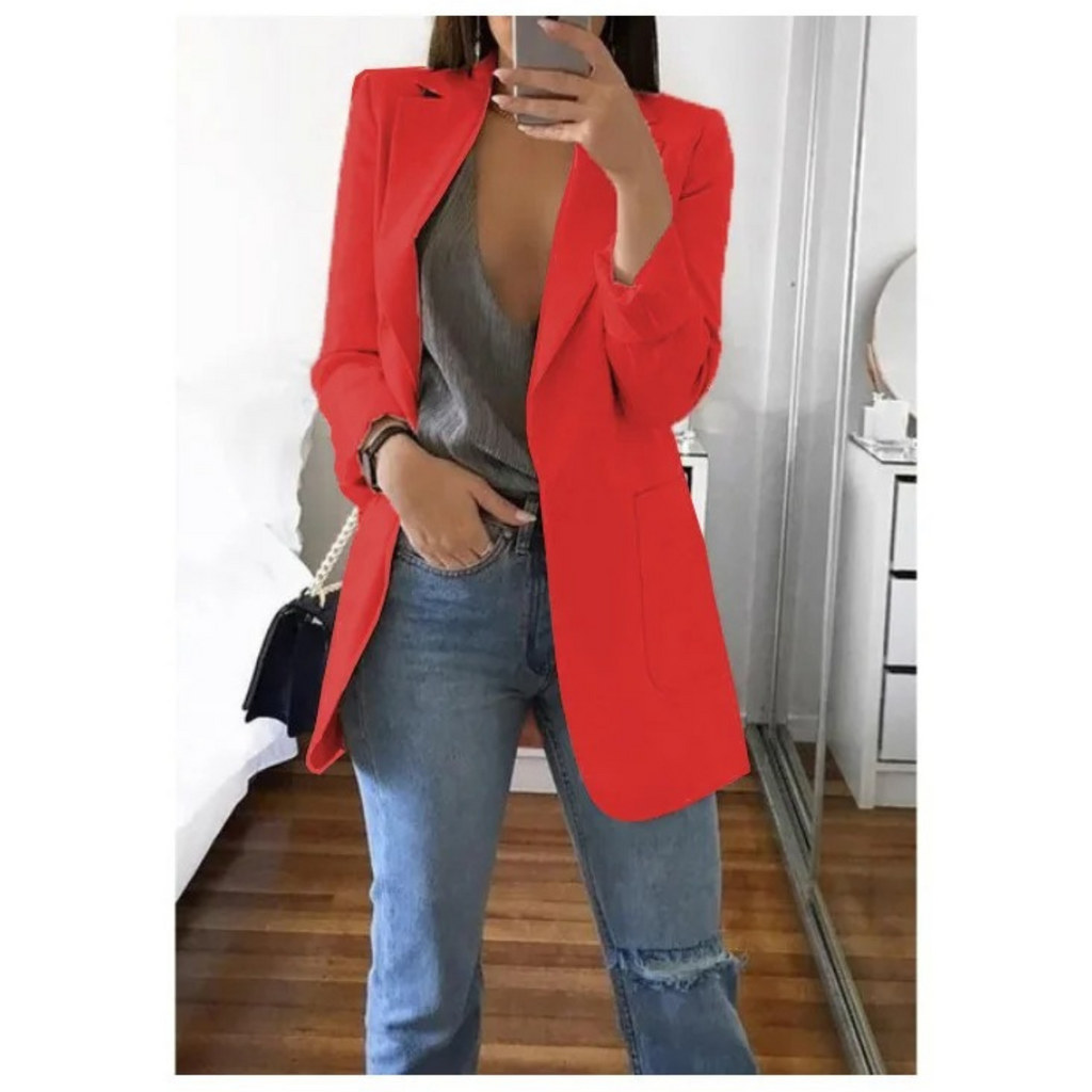 Blazer lungo donna Premium sofisticato e senza tempo
