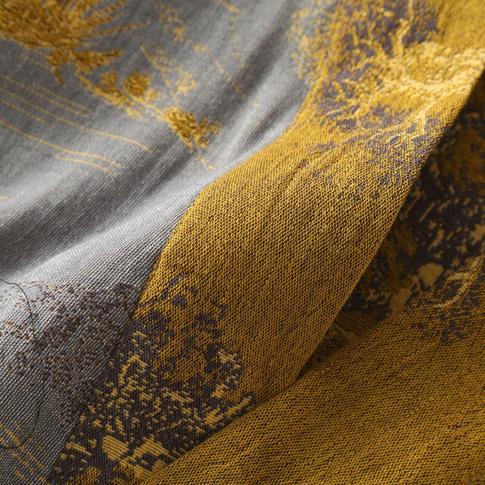Accappatoio kimono in cotone di lusso con stile elegante e senza tempo