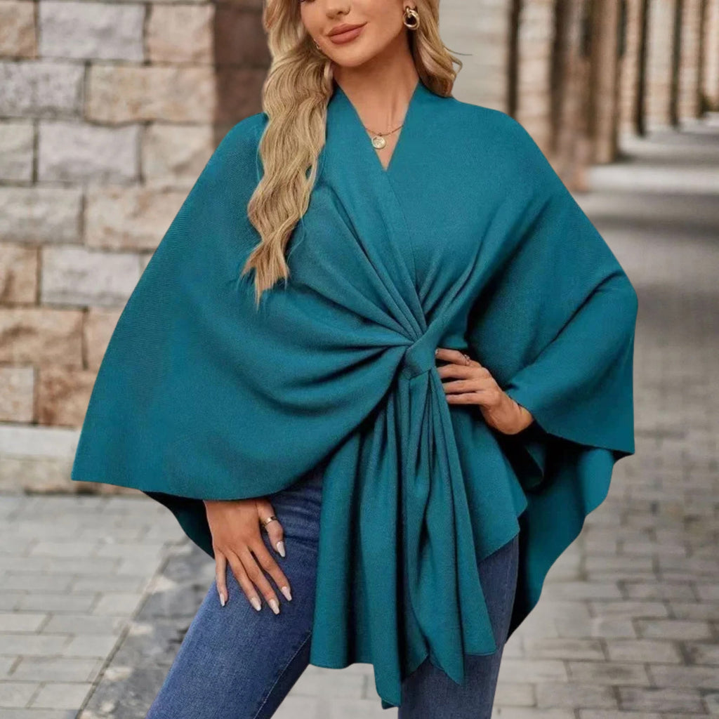 Poncho chic ed elegante per donna