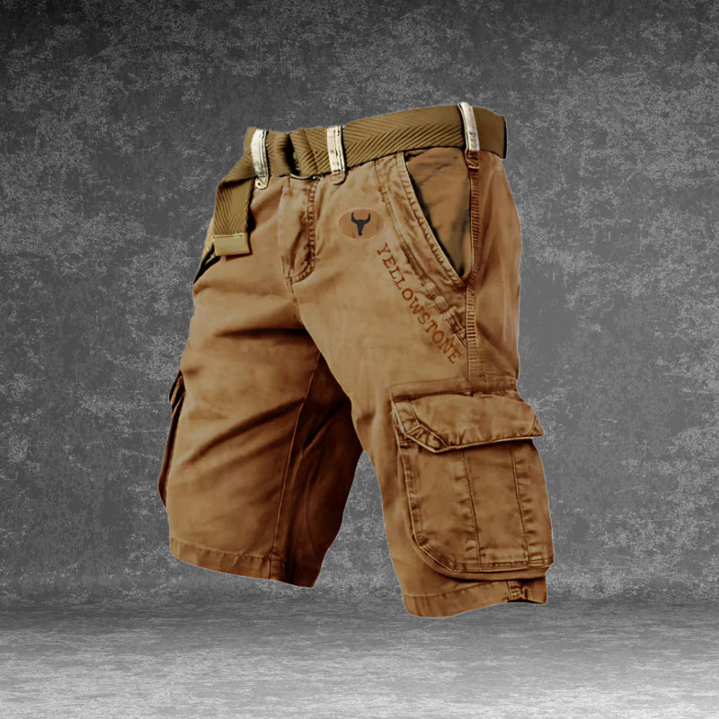Pantaloncini da uomo - Pantaloncini cargo da uomo