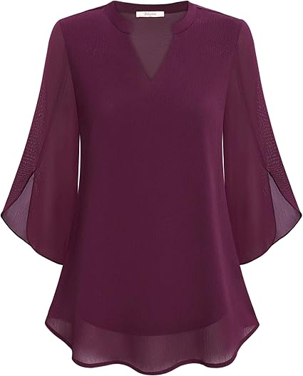 Blusa fluida con maniche a pipistrello – Eleganza e leggerezza