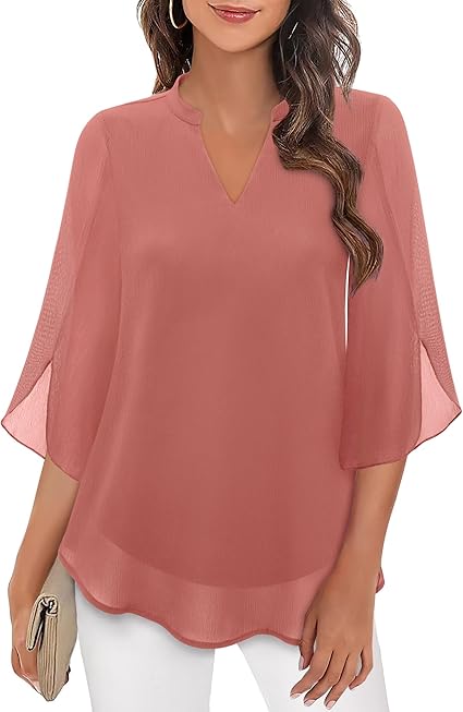 Blusa fluida con maniche a pipistrello – Eleganza e leggerezza